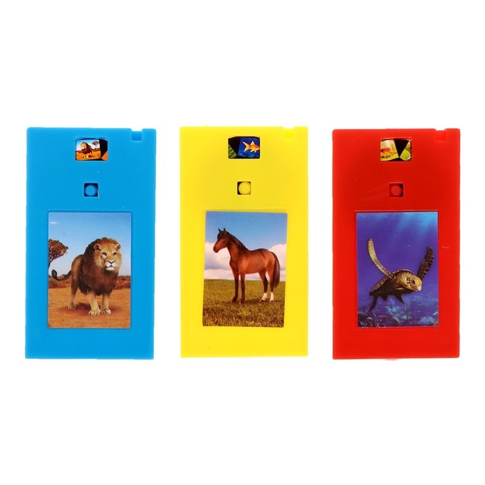 Проектор «Забавные животные», цвета МИКС Проектор «Забавные животные», цвета МИКС