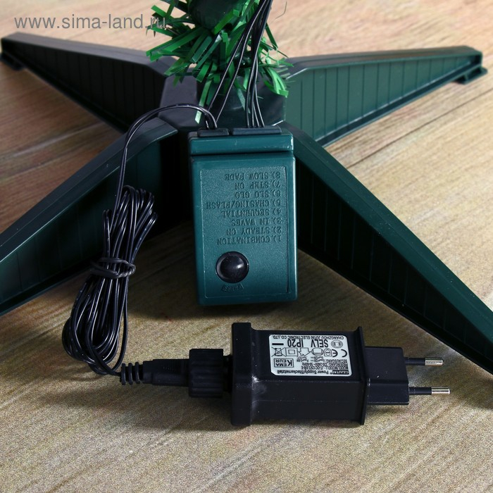 Ёлка фиброоптическая Ёлка фиброоптическая "Пучок перелив" 120 см d нижнего яруса 64 см125 веток