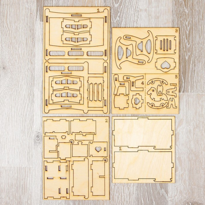 Набор мебели для кукол «Детская» Набор мебели для кукол «Детская»