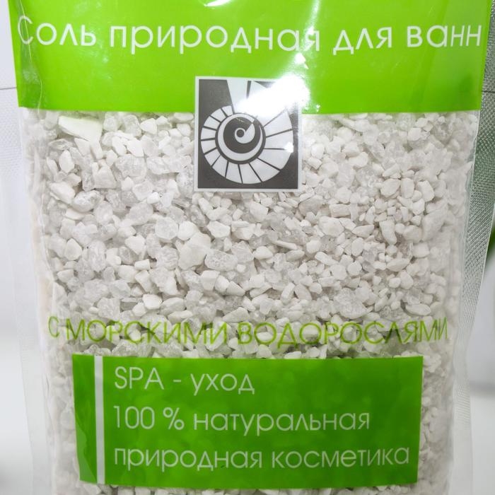 Соль для ванн «Морская» с морскими водорослями, 1000 г Соль для ванн «Морская» с морскими водорослями, 1000 г