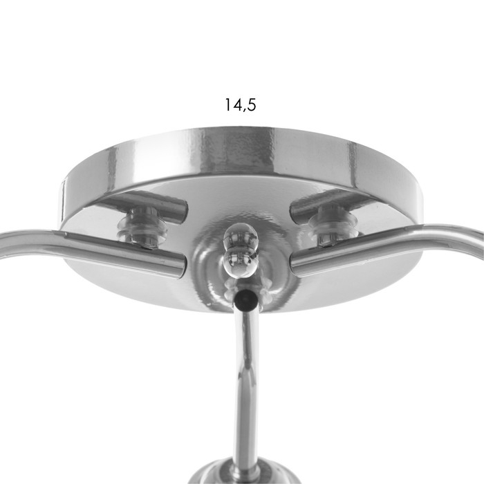 Люстра Оникс 3х15Вт E27 хром 50х50х15см BayerLux Люстра Оникс 3х15Вт E27 хром 50х50х15см BayerLux