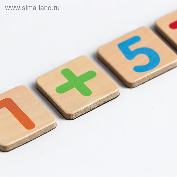 Развивающий набор для счёта магнитный «Цифры + палочки» 8х13х4 см Развивающий набор для счёта магнитный «Цифры + палочки» 8х13х4 см