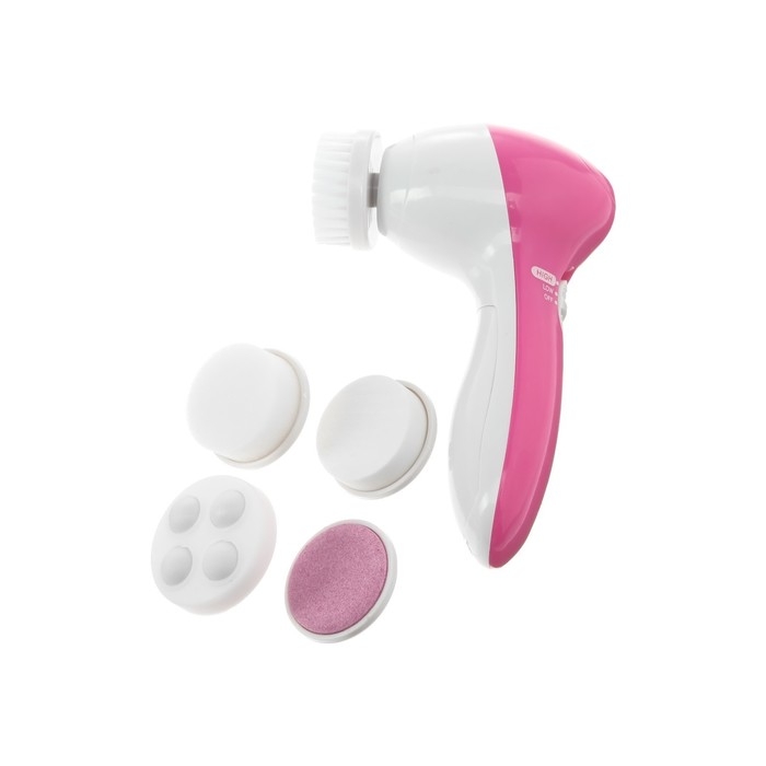 Набор Luazon LMZ-039, 5 в 1, для лица и тела, 2хAA (не в комплекте), розовый Набор Luazon LMZ-039, 5 в 1, для лица и тела, 2хAA (не в комплекте), розовый