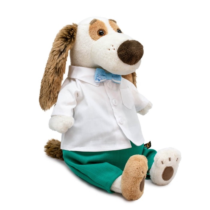 Мягкая игрушка «Бартоломей», в белоснежной рубашке, 27 см Мягкая игрушка «Бартоломей», в белоснежной рубашке, 27 см