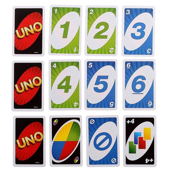 Настольная игра Uno, 2-10 игроков, 7+ Настольная игра Uno, 2-10 игроков, 7+