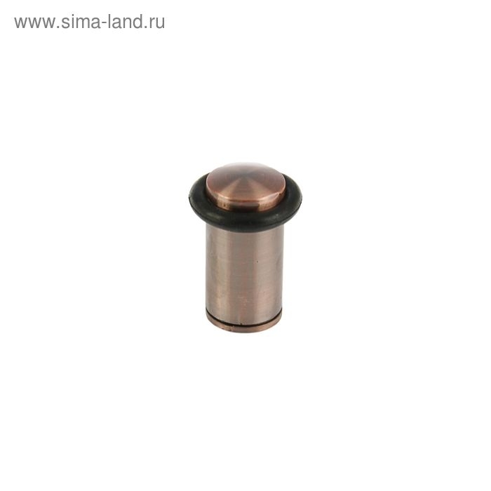 Упор дверной U301AС, d=28 мм, h=57 мм, цвет медь Упор дверной U301AС, d=28 мм, h=57 мм, цвет медь