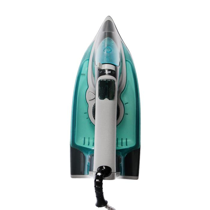 Утюг Sakura SA-3061CG Premium, 2600 Вт, керамическая подошва, 400 мл, серо-бирюзовый Утюг Sakura SA-3061CG Premium, 2600 Вт, керамическая подошва, 400 мл, серо-бирюзовый