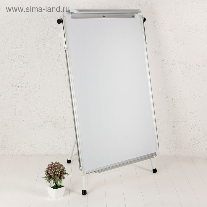 Флипчарт-магнитно-маркерная доска, регулируется по высоте, размер доски — 60 × 90 см Флипчарт-магнитно-маркерная доска, регулируется по высоте, размер доски — 60 × 90 см