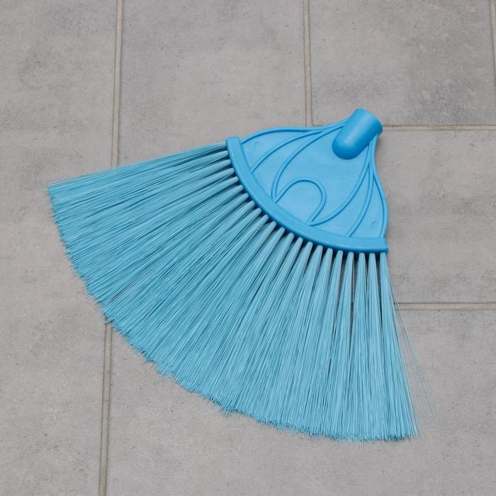 Метла веерная без черенка Доляна, 32×24,5 см, цвет МИКС Метла веерная без черенка Доляна, 32×24,5 см, цвет МИКС