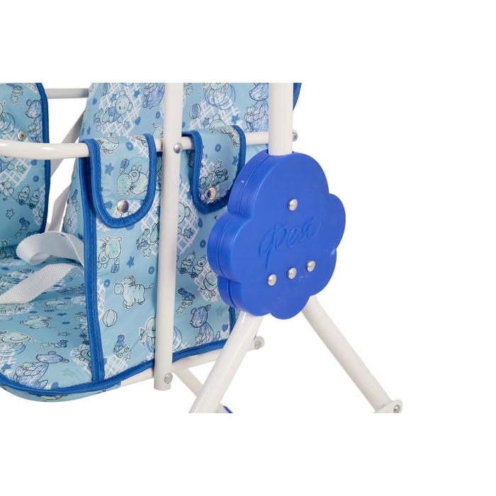 Качели детские напольные «Малыш. Фея», цвет синий Качели детские напольные «Малыш. Фея», цвет синий