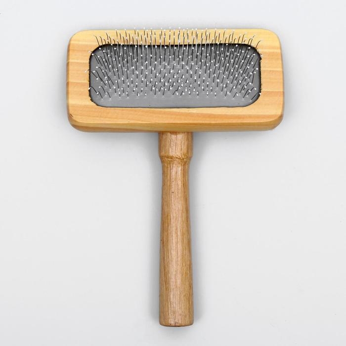 Пуходерка в деревянном корпусе, с каплями, 8,5 х 13 см Пуходерка в деревянном корпусе, с каплями, 8,5 х 13 см