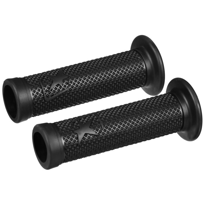 Грипсы 120 мм, внутренний диаметр 24 мм, цвет чёрный Грипсы 120 мм, внутренний диаметр 24 мм, цвет чёрный