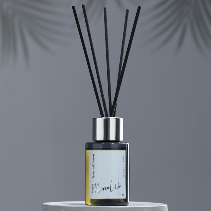 Диффузор ароматический Диффузор ароматический"MonoLife",100мл,ORANGE&CINNAMON