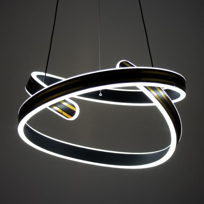 Люстра BayerLux 2682/1 LED 100Вт 3000-6000К черный 43х43х22 см Люстра BayerLux 2682/1 LED 100Вт 3000-6000К черный 43х43х22 см