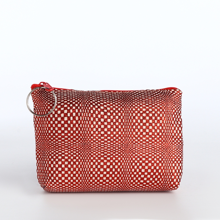 Кошелёк женский на молнии, цвет красный Кошелёк женский на молнии, цвет красный