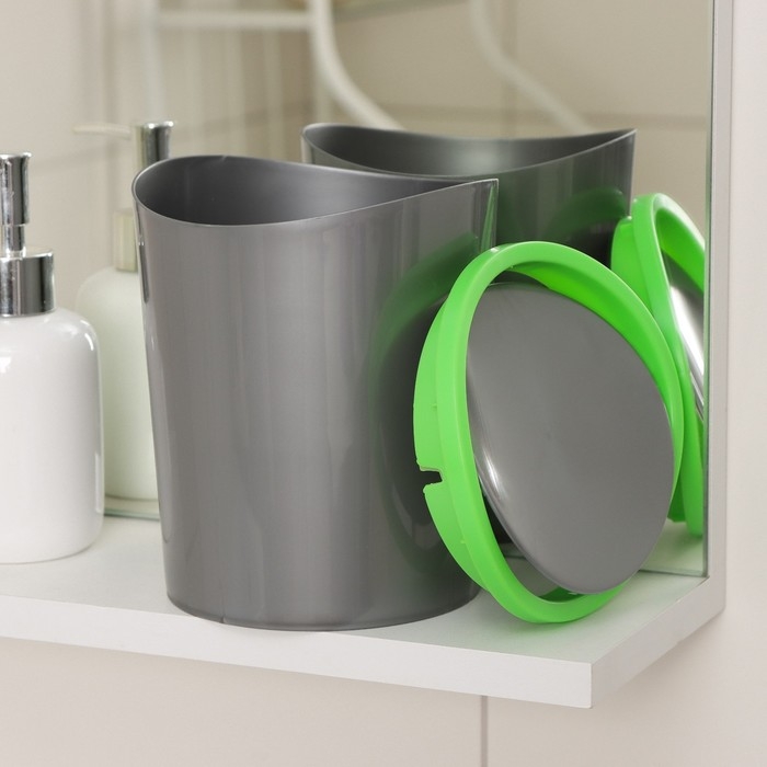 Контейнер для мусора настольный, 1,6 л, цвет МИКС Контейнер для мусора настольный, 1,6 л, цвет МИКС