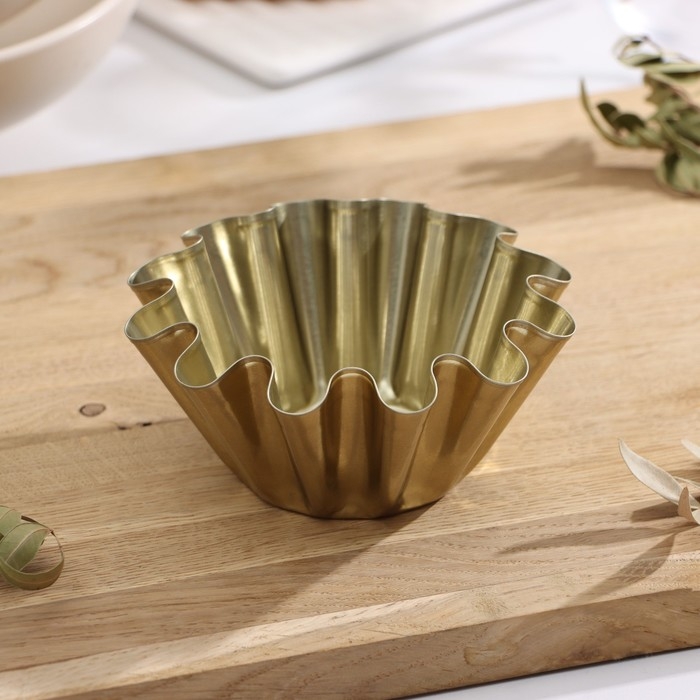 Форма для выпечки ром-бабы, h=6 см, d=13&times;7 см, антипригарное покрытие