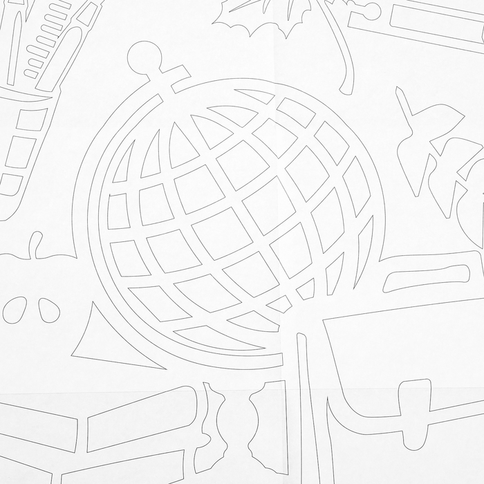 Декор на окна «День знаний» Декор на окна «День знаний»