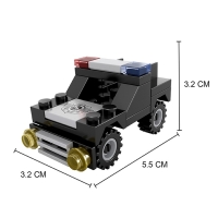 Конструктор «Полицейский джип», 41 деталь