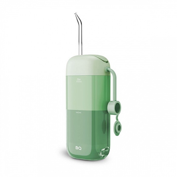 Ирригатор BQ IR002, портативный, 230 мл, 11 режимов, 2 насадки, от АКБ, зелёный Ирригатор BQ IR002, портативный, 230 мл, 11 режимов, 2 насадки, от АКБ, зелёный