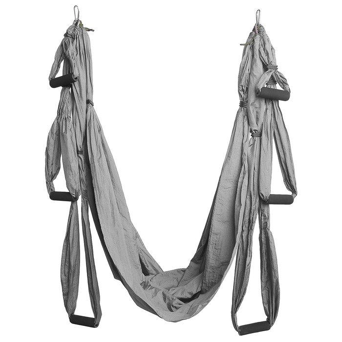 Гамак для йоги Sangh, 250×140 см, цвет серый Гамак для йоги Sangh, 250×140 см, цвет серый