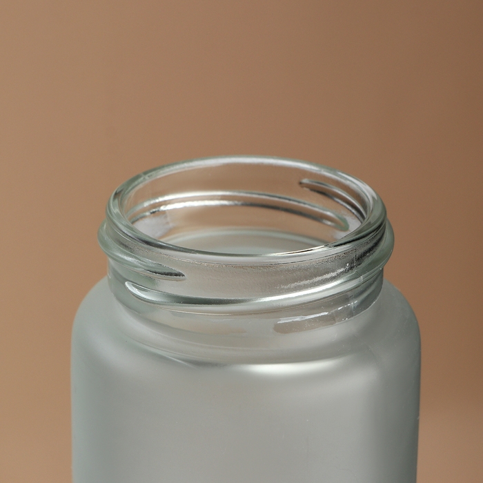 Бутылка для воды WATER, стекло, цвет МИКС, 350 мл Бутылка для воды WATER, стекло, цвет МИКС, 350 мл