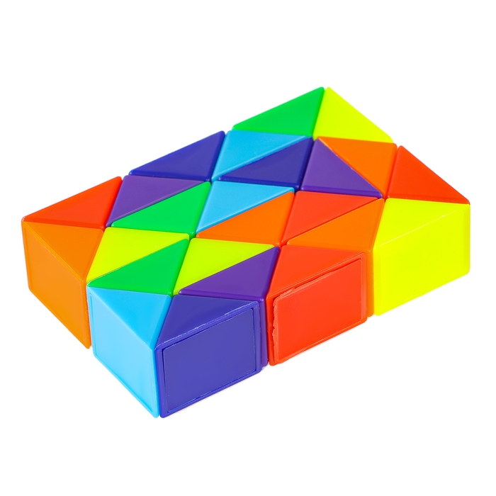 Новый год! Головомка- змейка, прямоугольная, в шоубоксе