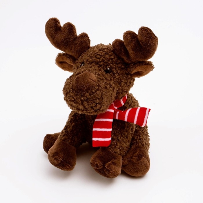 Мягкая игрушка «Олень», 14,5 см, цвет коричневый Мягкая игрушка «Олень», 14,5 см, цвет коричневый