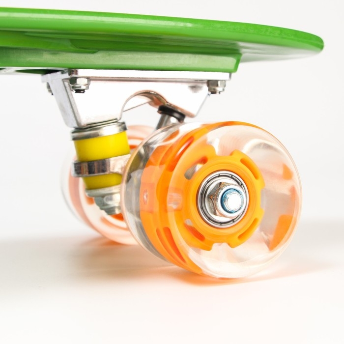 Пенниборд Gravity Falls 56 х 16 см, колёса световые PU 60х45 мм, ABEC 7, цвет зелёный Пенниборд Gravity Falls 56 х 16 см, колёса световые PU 60х45 мм, ABEC 7, цвет зелёный