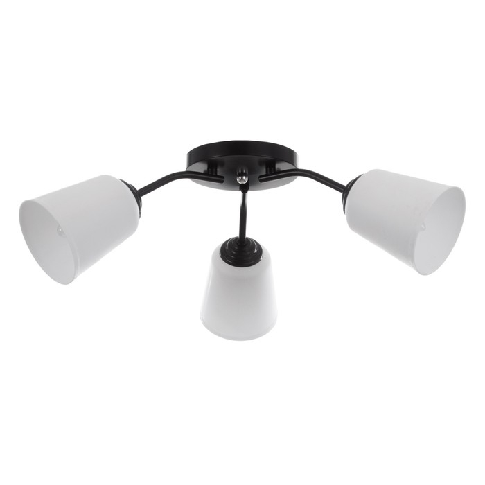 Люстра Люстра "Онлайн" (цилиндр) 3х15Вт Е27 МОДЕЛЬ: BR 00230 черный/белый