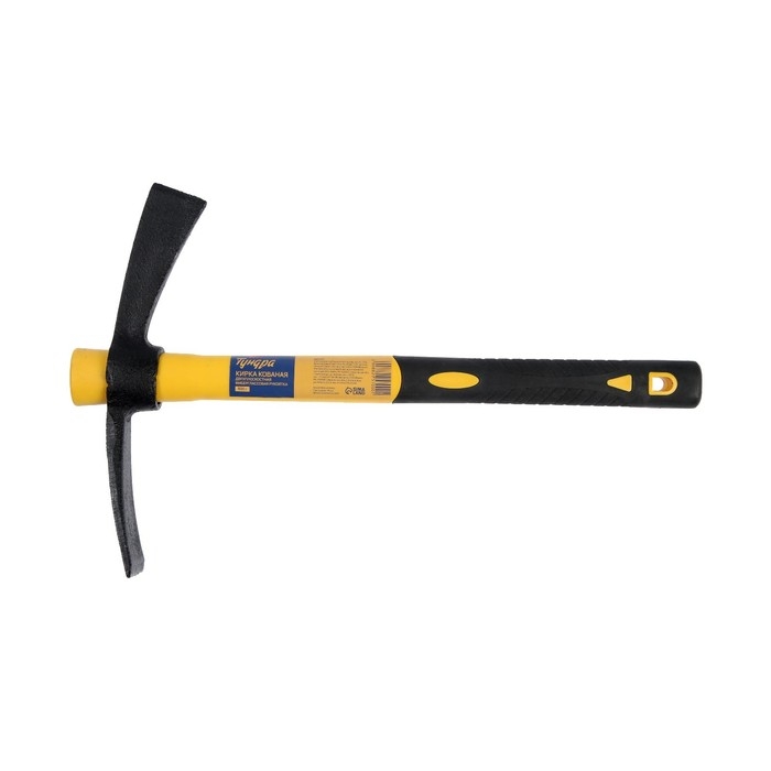 Кирка ТУНДРА, кованая, фиберглассовая рукоятка 380 мм, двухплоскостная, 500 г Кирка ТУНДРА, кованая, фиберглассовая рукоятка 380 мм, двухплоскостная, 500 г