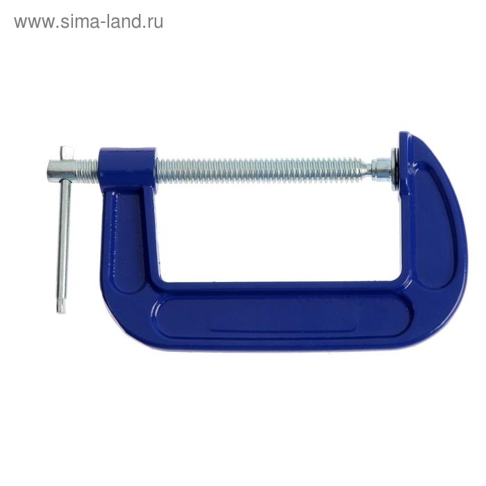 Струбцина G-образная ТУНДРА, усиленная, 4 Струбцина G-образная ТУНДРА, усиленная, 4" (100 мм)