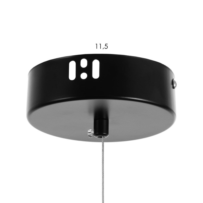 Светильник с ПДУ Светильник с ПДУ "Ледио" LED 110Вт 3000-6000К черный 100х16х16 см