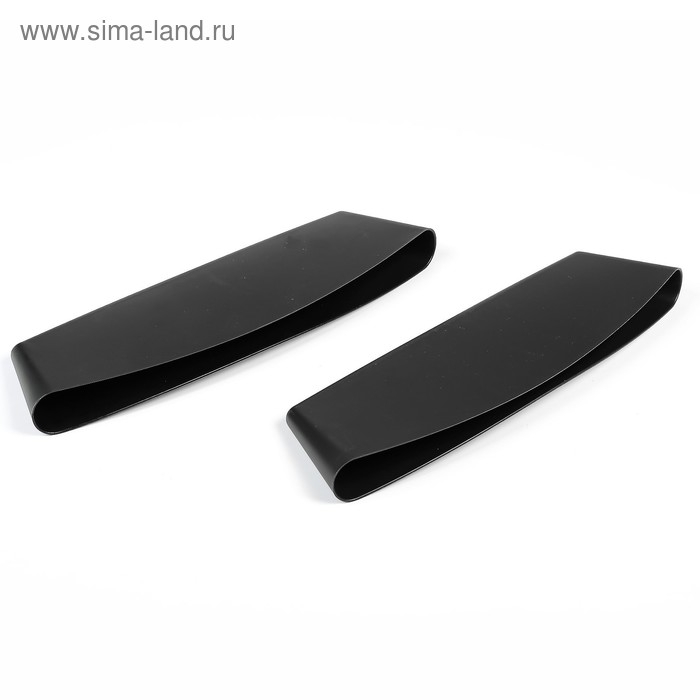 Органайзер для мелочей между сидений 35х11 см, чёрный, набор 2 шт Органайзер для мелочей между сидений 35х11 см, чёрный, набор 2 шт