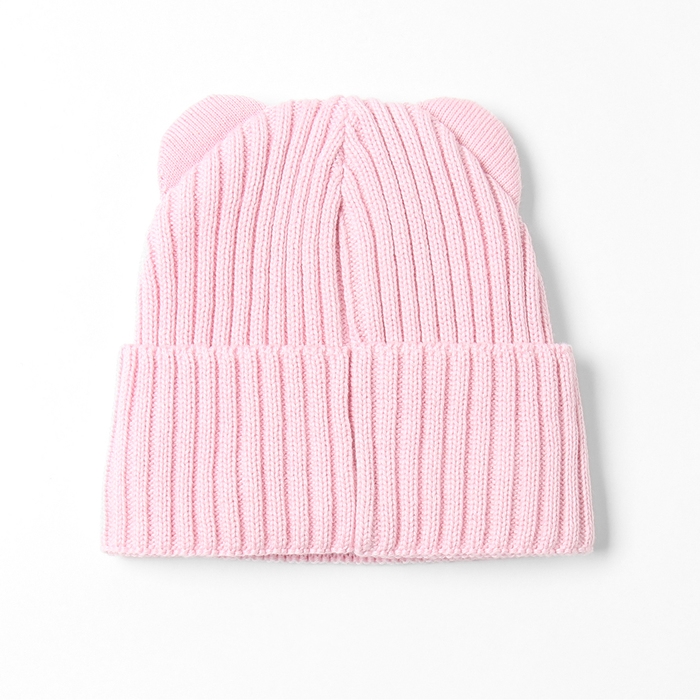 Шапка детская MINAKU, р-р 35-40, цвет нежно-розовый Шапка детская MINAKU, р-р 35-40, цвет нежно-розовый