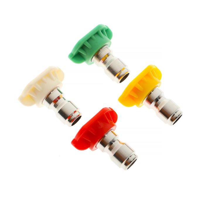 Насадка-распылитель, 0-15-25-40 град, посадочный d=12 мм, набор 4 шт Насадка-распылитель, 0-15-25-40 град, посадочный d=12 мм, набор 4 шт