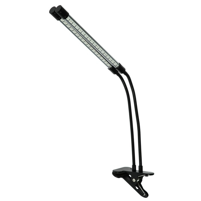 Фитосветильник светодиодный, 18 Вт, 250 мм, IP66, 5 В, USB, биколорный, прищепка, с таймером Фитосветильник светодиодный, 18 Вт, 250 мм, IP66, 5 В, USB, биколорный, прищепка, с таймером