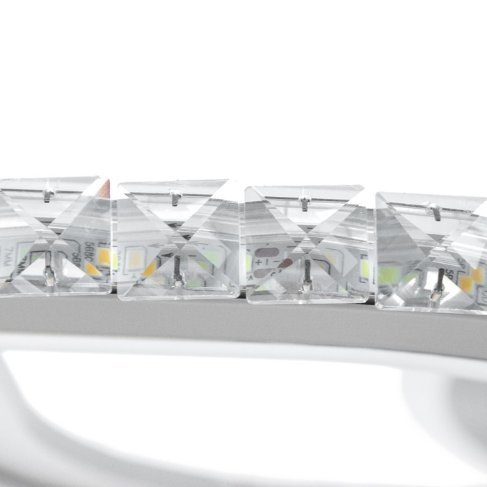 Люстра с ПДУ "Лючия" 8хLED 272Вт 3000-6000К RGB белый 78х78х16см