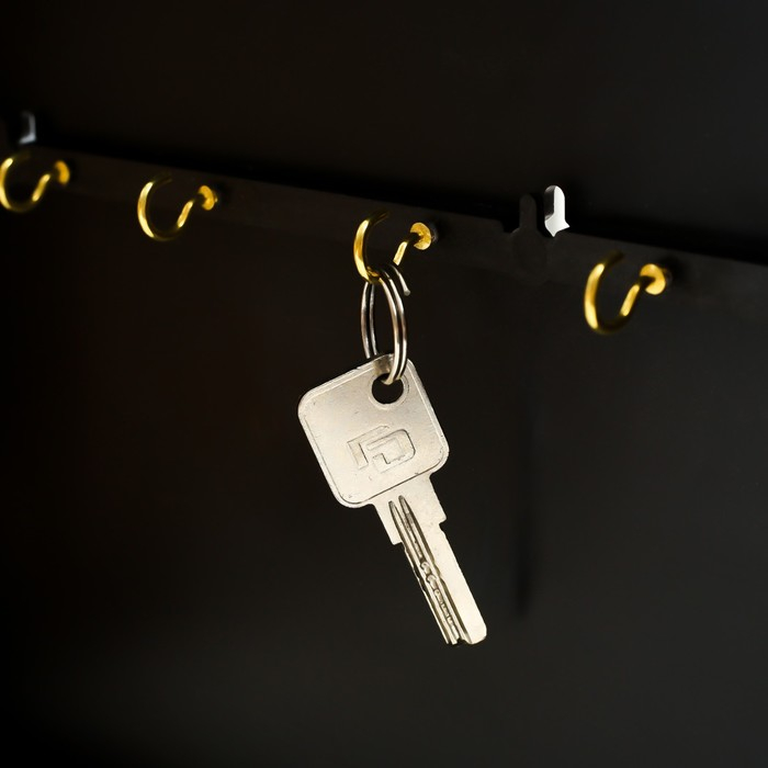 Ключница Ключница "Карта 4" Венге 26,5х31,5х4,5 см МИКС