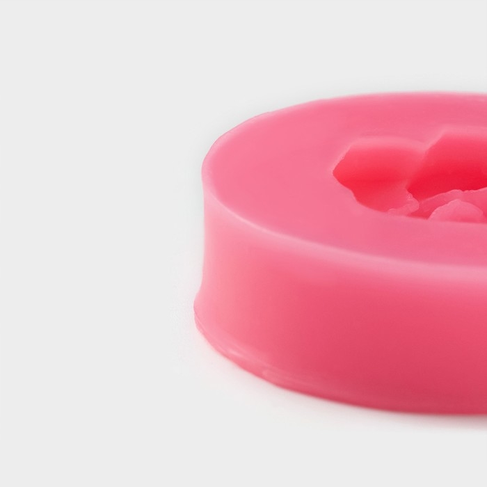 Молд Доляна «Розан», силикон, 5,8×1,7 см, цвет розовый Молд Доляна «Розан», силикон, 5,8×1,7 см, цвет розовый