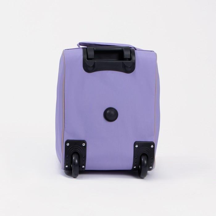 Чемодан детский 34 л (XS) Sacvoyage, отдел на молнии, цвет сиреневый Чемодан детский 34 л (XS) Sacvoyage, отдел на молнии, цвет сиреневый