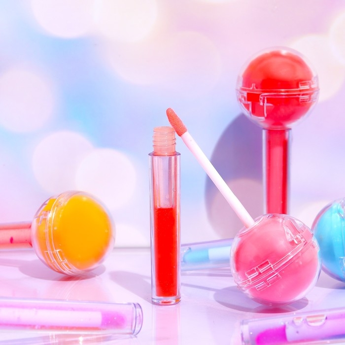 Бальзам и блеск для губ 2 в 1 Бальзам и блеск для губ 2 в 1 "Чупа-чупс", микс