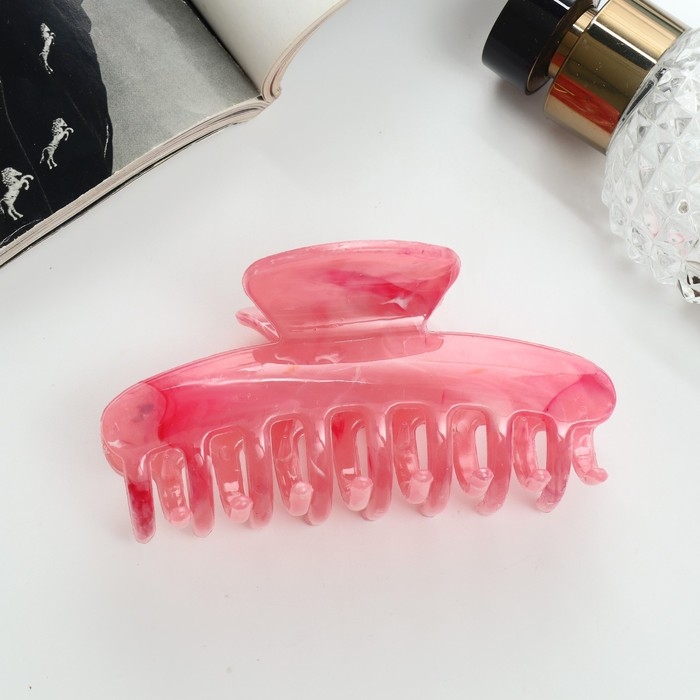 Краб для волос Краб для волос "Фрида" подтеки классика, 9,5 см, микс