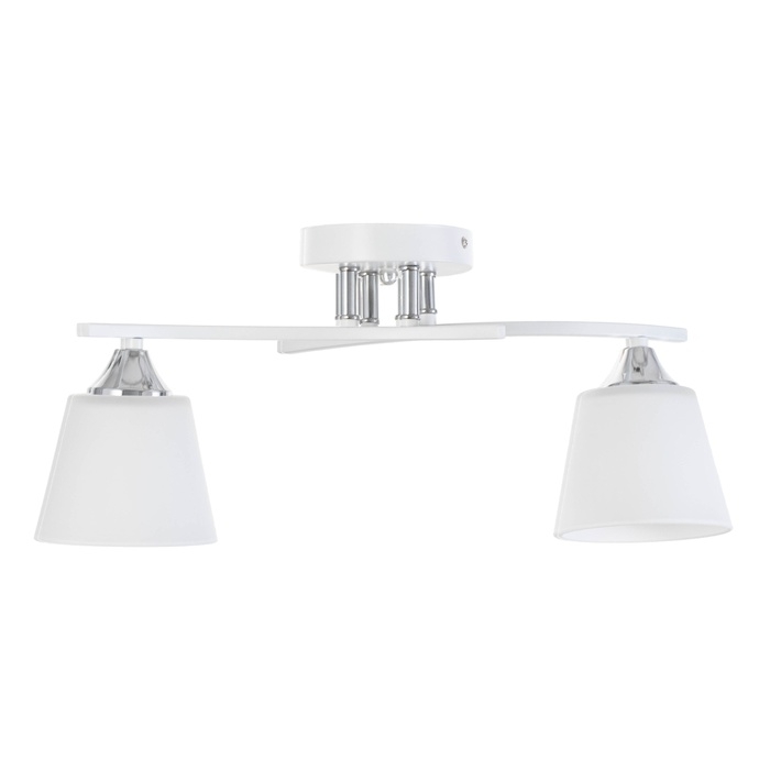 Люстра Люстра "Валенсия" 2х60Вт Е27 Белый 48х16,5х21см