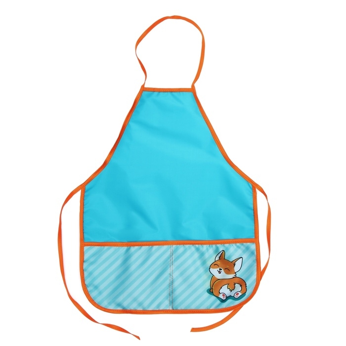 Фартук для труда + нарукавники, 485 х 395/250 х 160 мм, рост 116-146 см, Calligrata, Фартук для труда + нарукавники, 485 х 395/250 х 160 мм, рост 116-146 см, Calligrata, "Корги"