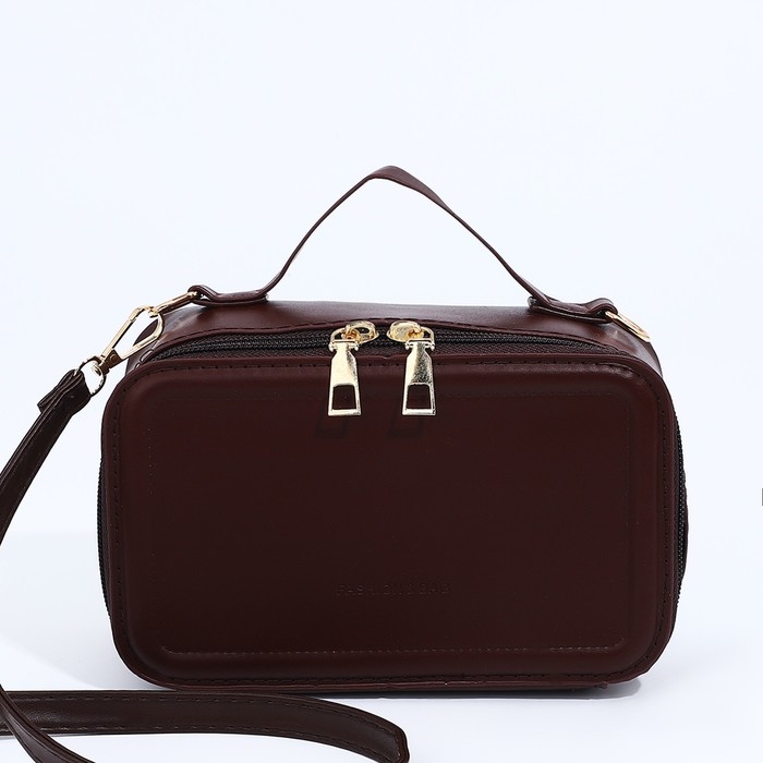 Сумка кросс-боди на молнии, цвет чёрный Сумка кросс-боди на молнии, цвет чёрный