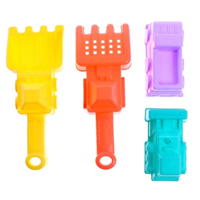 Песочный набор &laquo;Стройтехника&raquo;, 4 предмета