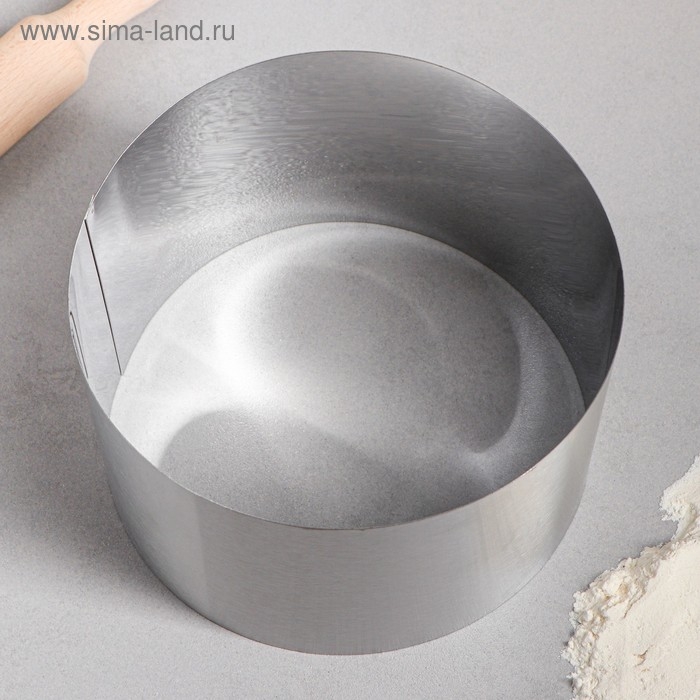 Форма для выпечки и выкладки «Круг», h-12, d-18 см Форма для выпечки и выкладки «Круг», h-12, d-18 см