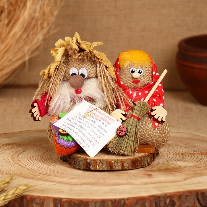 Оберег «Неразлучники», семейный, микс Оберег «Неразлучники», семейный, микс