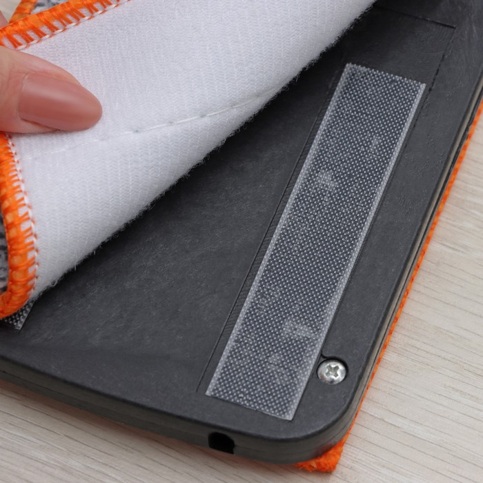 Швабра с отжимом Доляна, двусторонняя насадка из микрофибры 38×12 см, стальная ручка 134 см Швабра с отжимом Доляна, двусторонняя насадка из микрофибры 38×12 см, стальная ручка 134 см